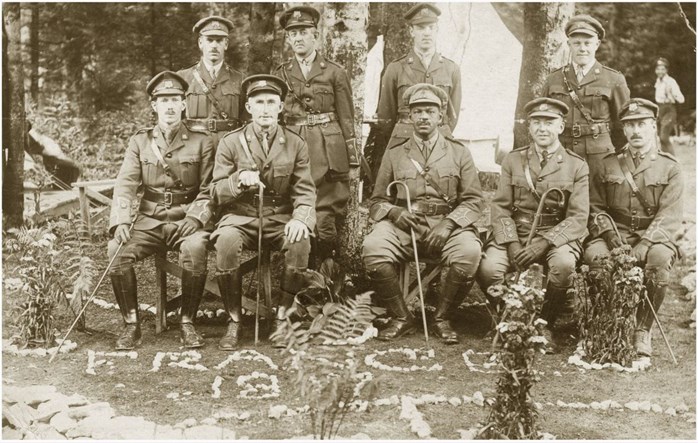 Officers Of The No. 2 Construction Battalion (1)