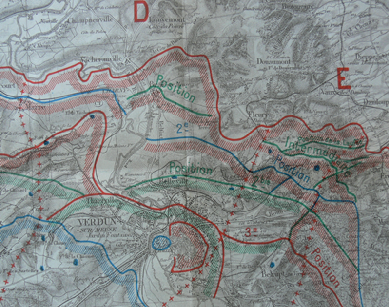 Verdun Map Defensive Lines