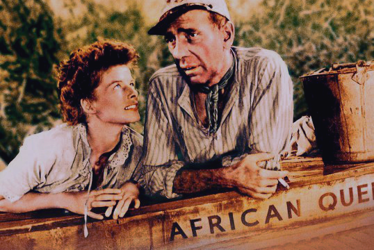 Hepburn Bogart African Queen