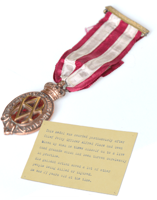 Alfred Place's Albert Medal