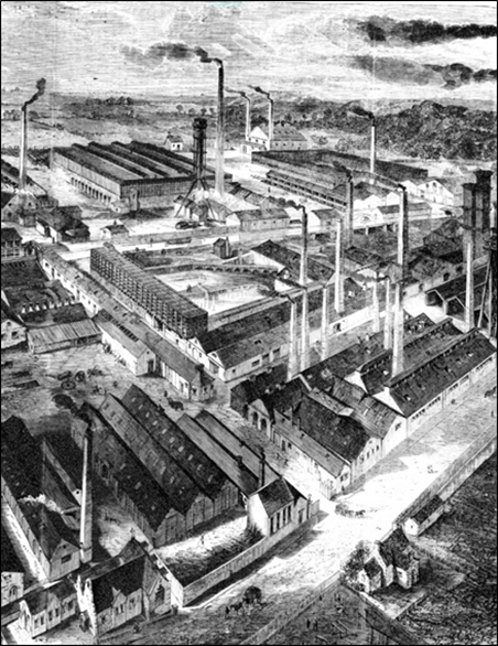 Chance Brothers’ Works At Oldbury