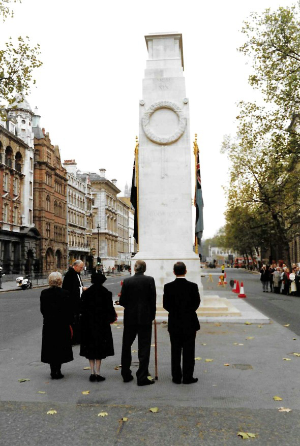 Whitehall Cenotaph On Armistice Day 1994