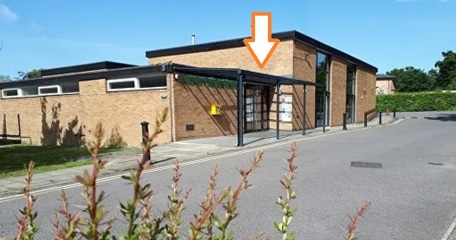 Oxshott Village Hall Showing Entrance