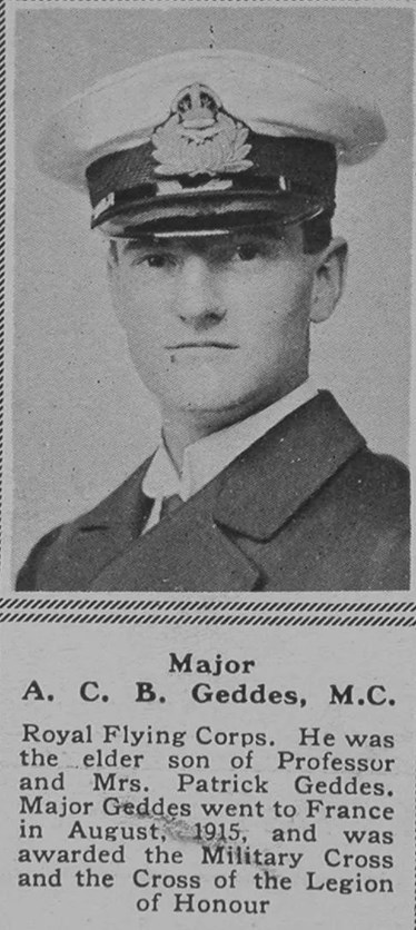 Major Alastair Cosmo Burton Geddes