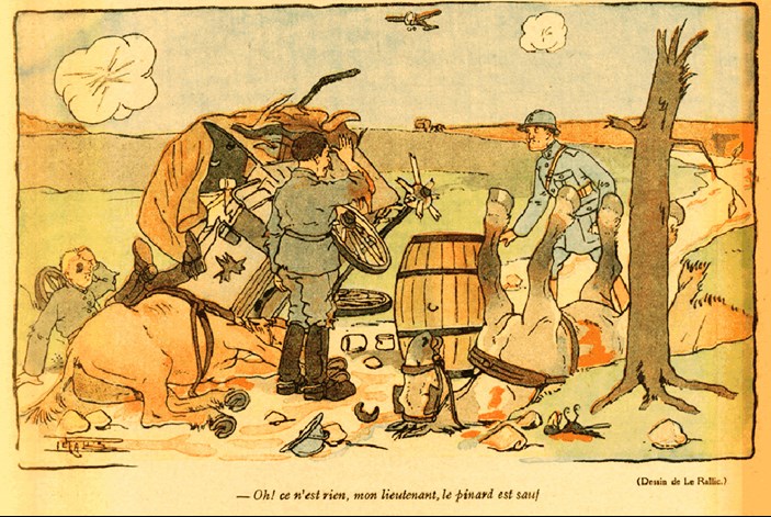 Le Pinard Est Sauf Illustration