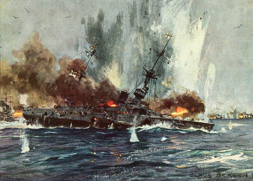 SMS Schanhorst Sinking