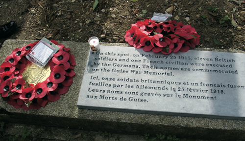 Commemorative Tablet On The Execution Site
