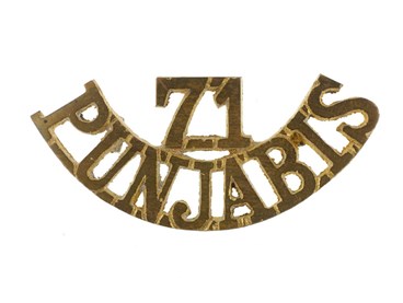 Shoulder Title, 71St Punjabis