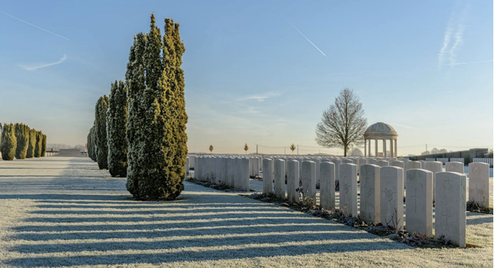 Bedford Road Cemetery (C) CWGC 2023