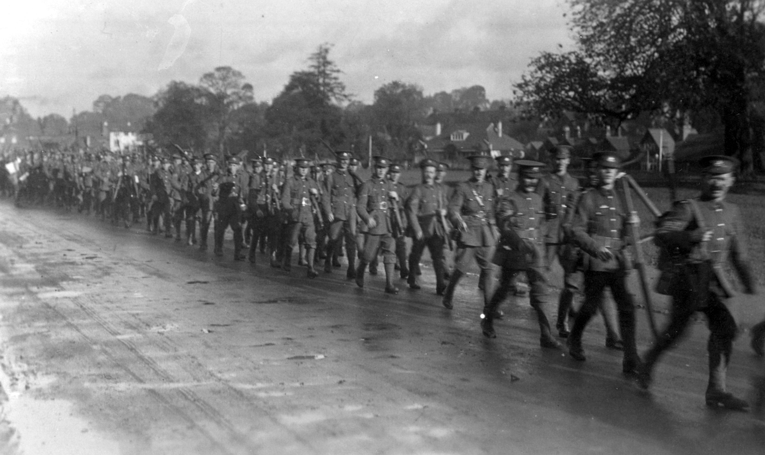 Men Of The 6Th Battalion, The Sherwood Foresters In 1914