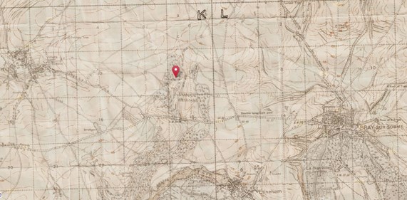 Bois De Tailles, Where George Is Thought To Have Received His Fatal Wounds, Is Marked