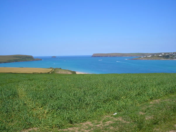 The Mouth Of The Camel Estuary Opening Out To The Atlantic Ocean