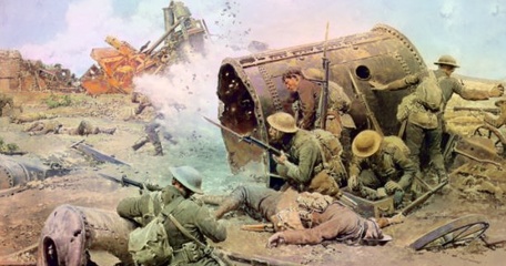 Goodbye, Old Man The Artist Fortunino Matania's Vision Of The Great War