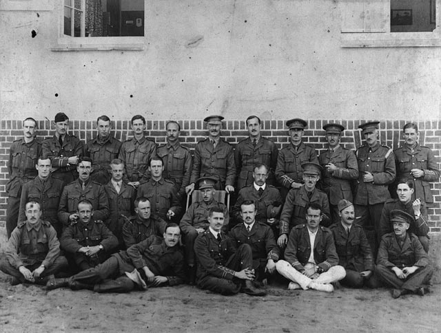 Canadian WWI Pows In Crefeld 1917