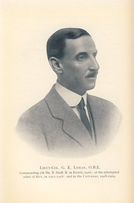 Lieutenant Colonel G.E. Leman