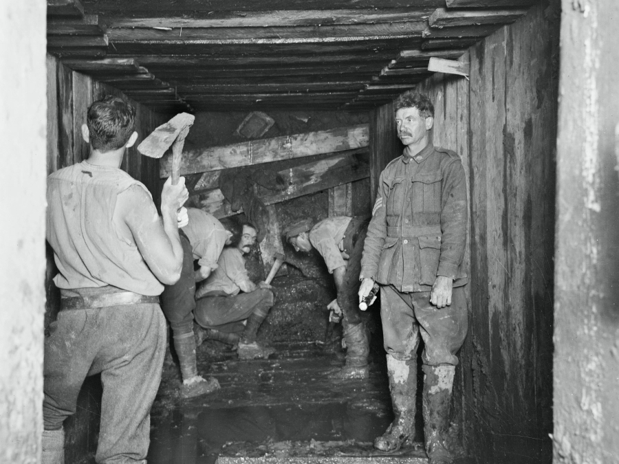 Tunnellers In 1917
