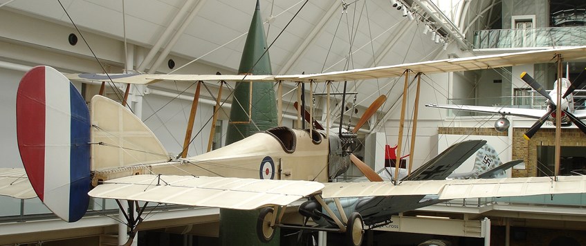 'The First RFC Pilot to Land in France' by John Gilder