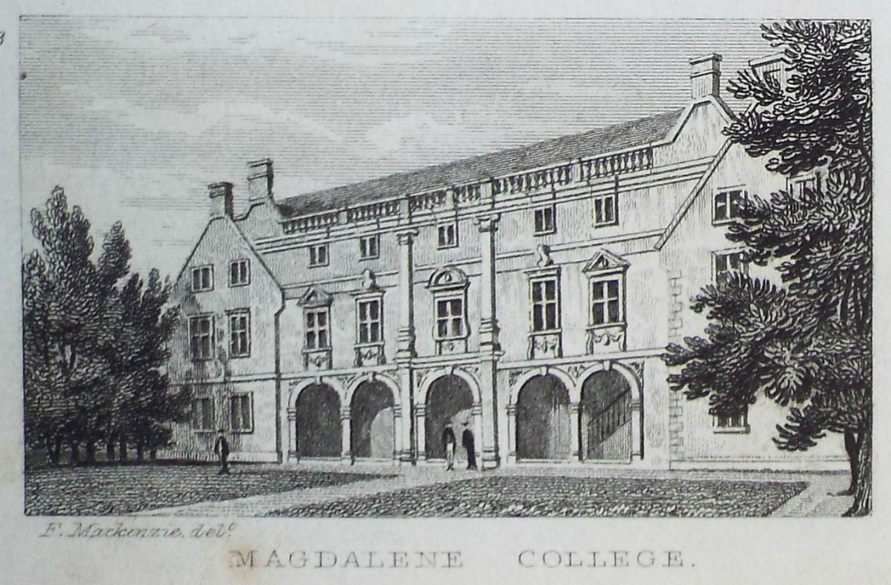 Magdalene College (Courtesy Rareoldprints.Com)