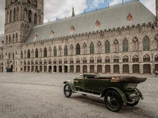 Vauxhall At Cloth Hall Ypres