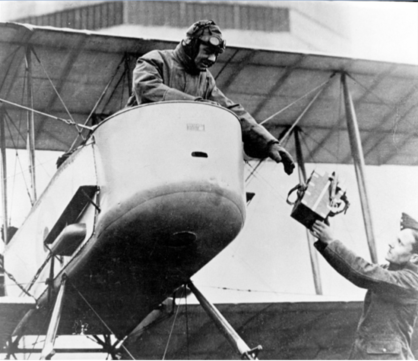 An ‘A’ Type Camera Being Handed To An Observer Of A FB5.