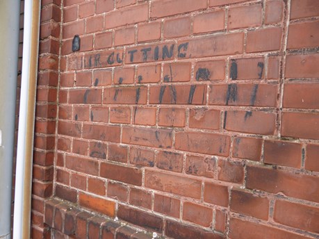 Hair Cutting Salon On Wall