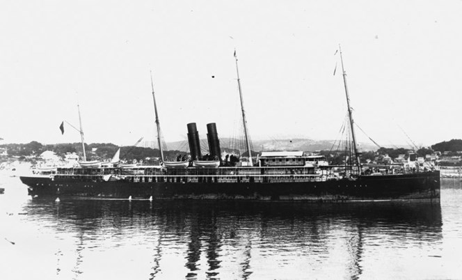 The Former Pacific Steam Navigation Company Liner 'Orotava'