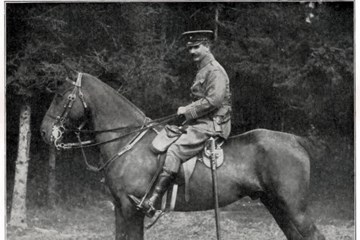 Lt Col Thomas Wilton On Horse