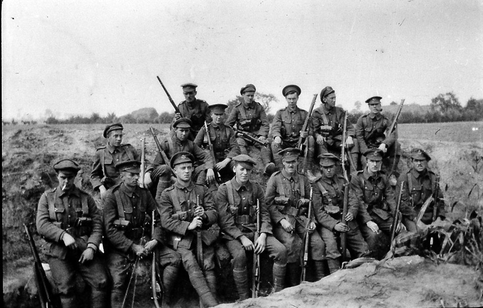 Men Of The Middlesex Regiment In 1915 (NAM)