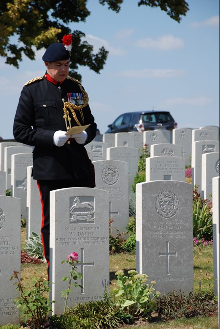 Marfaux Cemetery For Leonard Maidment.