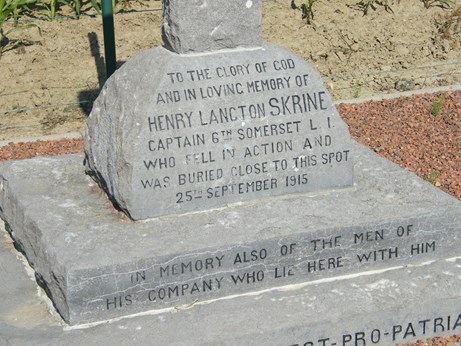 Private Memorial Henry Langton Skrine
