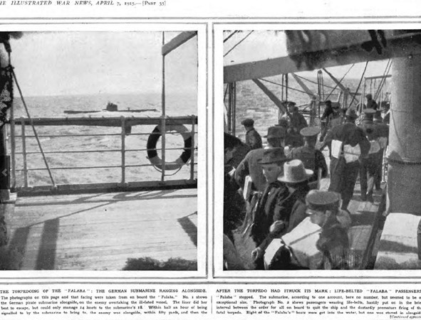 The Torpedoing Of The Falaba