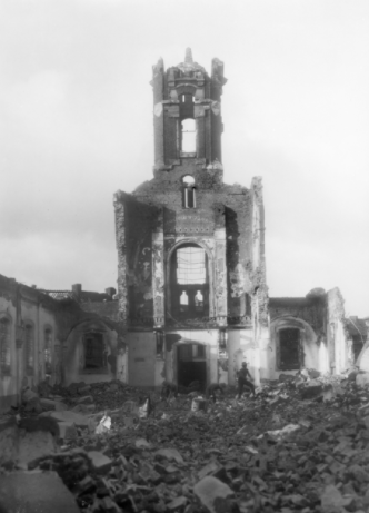 Ruined Church At Houplines