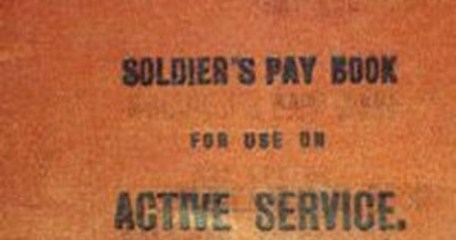 Soldier's Pay Book, AB64.
