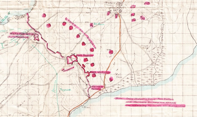 Land Defences Near Bulair