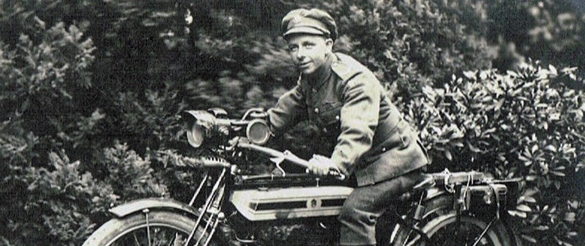 ‘Motorcycle Despatch Riders In 1914' by Nick Shelley
