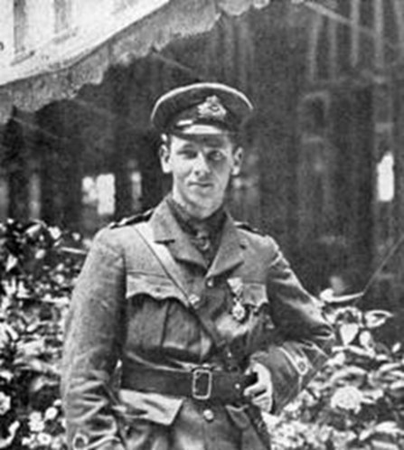 The Last Photo Of Warneford, Seen Wearing The Legion D'honnuer