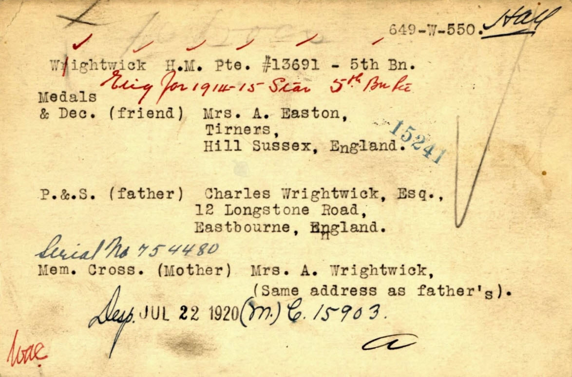 Herbert Morris Next Of Kin