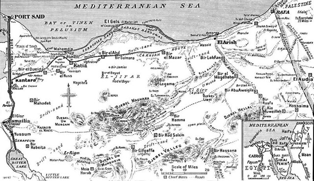 Map Of The Eastern Desert