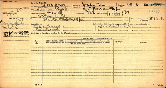 The Pension Ledger For Bigland