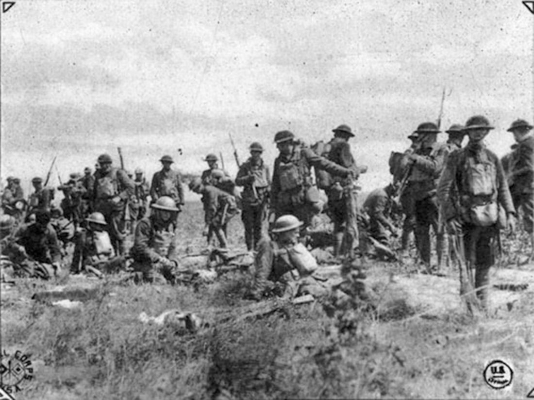 Soldiers Of The 32Nd Division Prepare For The Battle Of Juvigny On Aug. 29, 1918