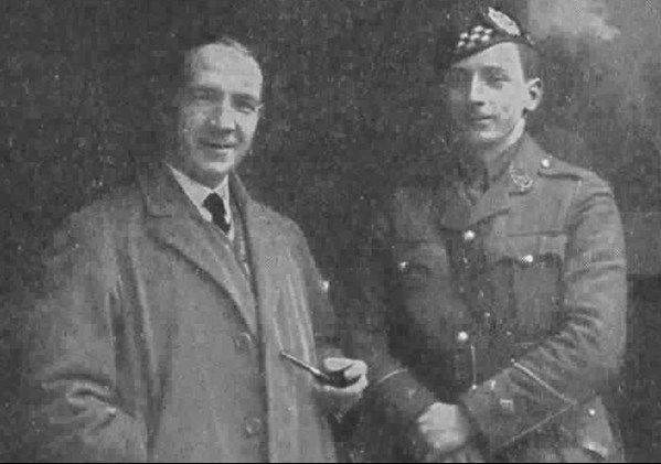 Harry And His Son Pictured Together Early In The War.