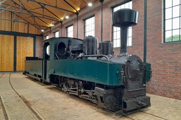 Historic WW1 German steam engine goes on display