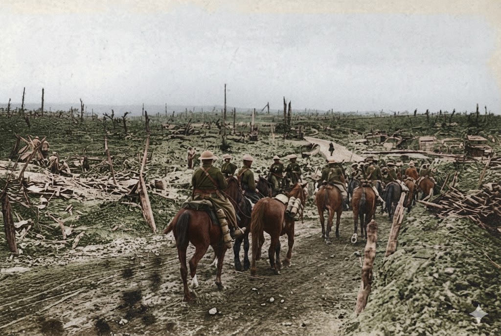Guillemont Site Of Colourised