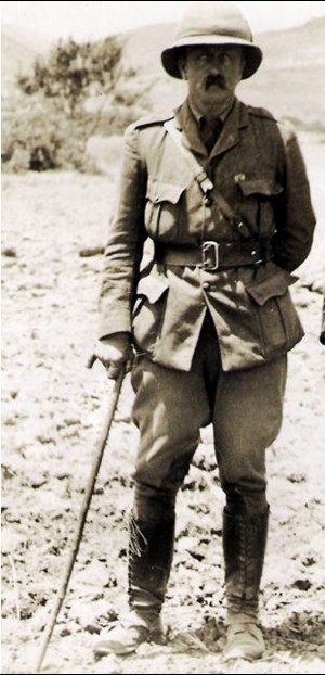 Lord Rochdale, The Commanding Officer Of The Battalion.
