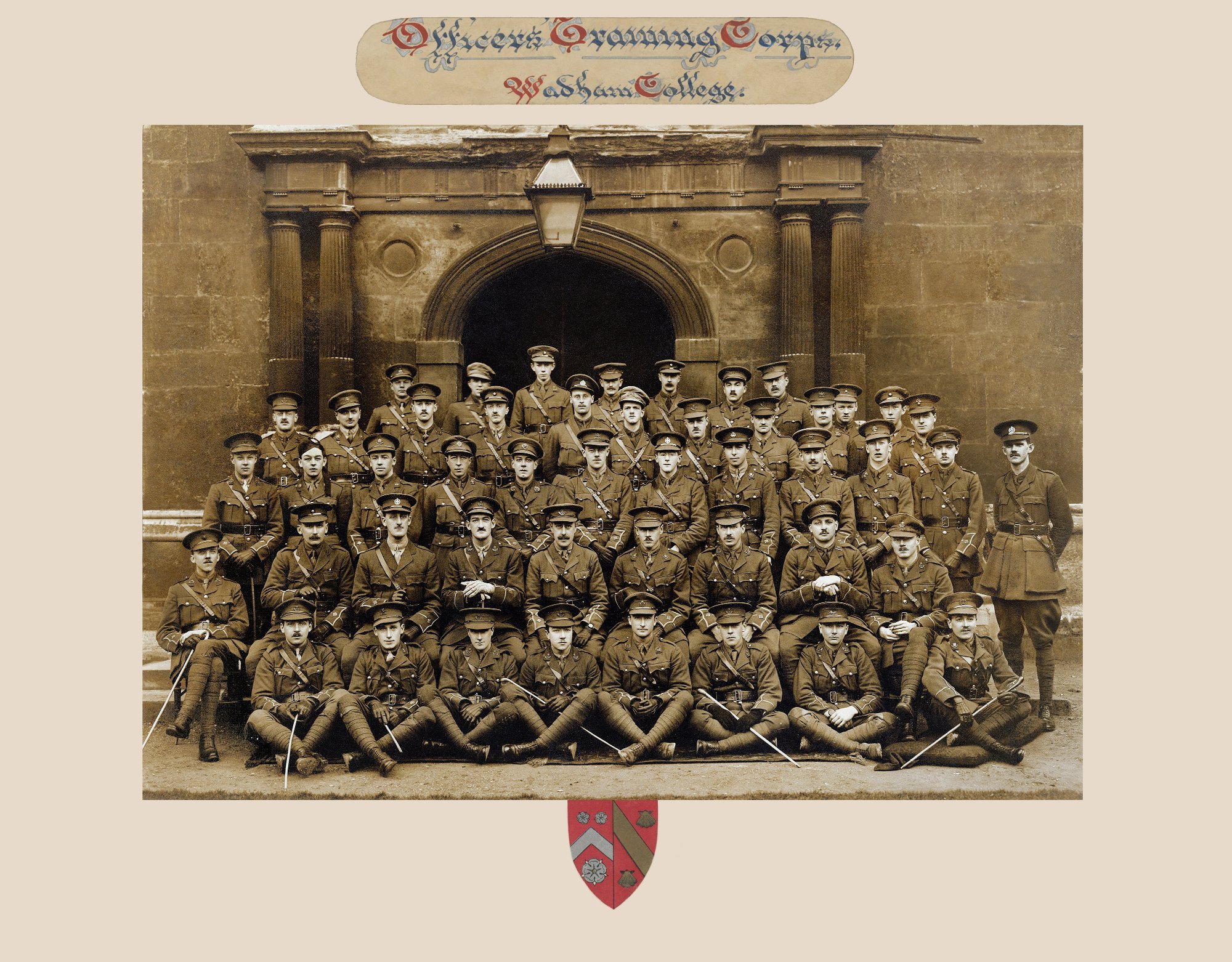 Officers Training Corps, Wadham College (Image Adrian Maasz)