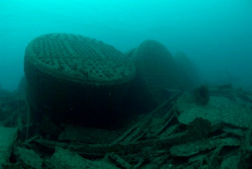 The Stern Of HMS Viknor