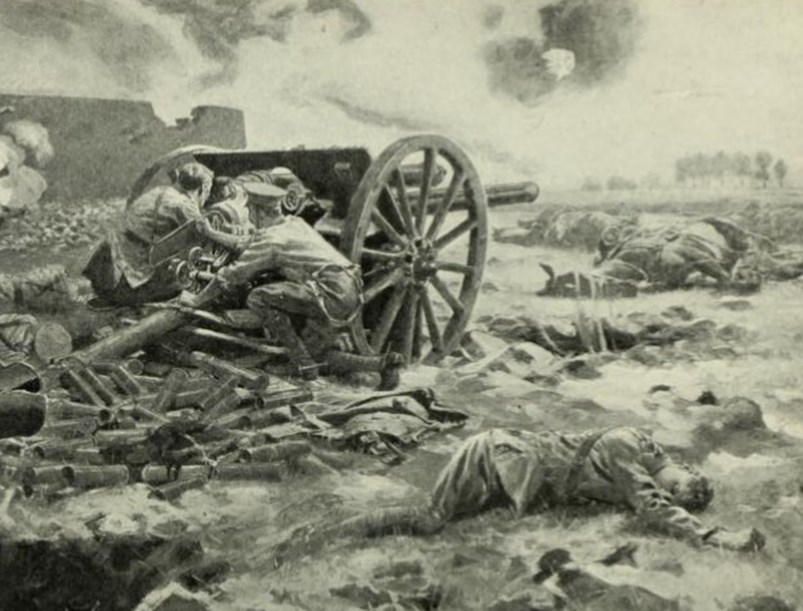The Last Gun At Néry From The Times History Of The War, Volume X, 1917