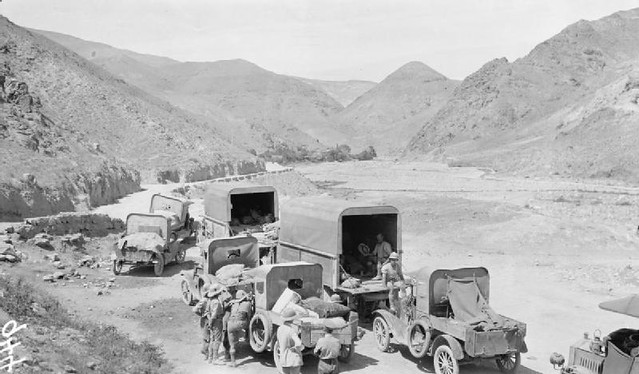 Dunsterforce convoy near Birkandi