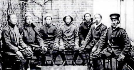 Members Of A Chinese Labour Team Who Were Working In The Ypres Sector In 1919.