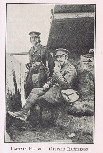 Captain Ronald Randerson Pictured With Captain Heron